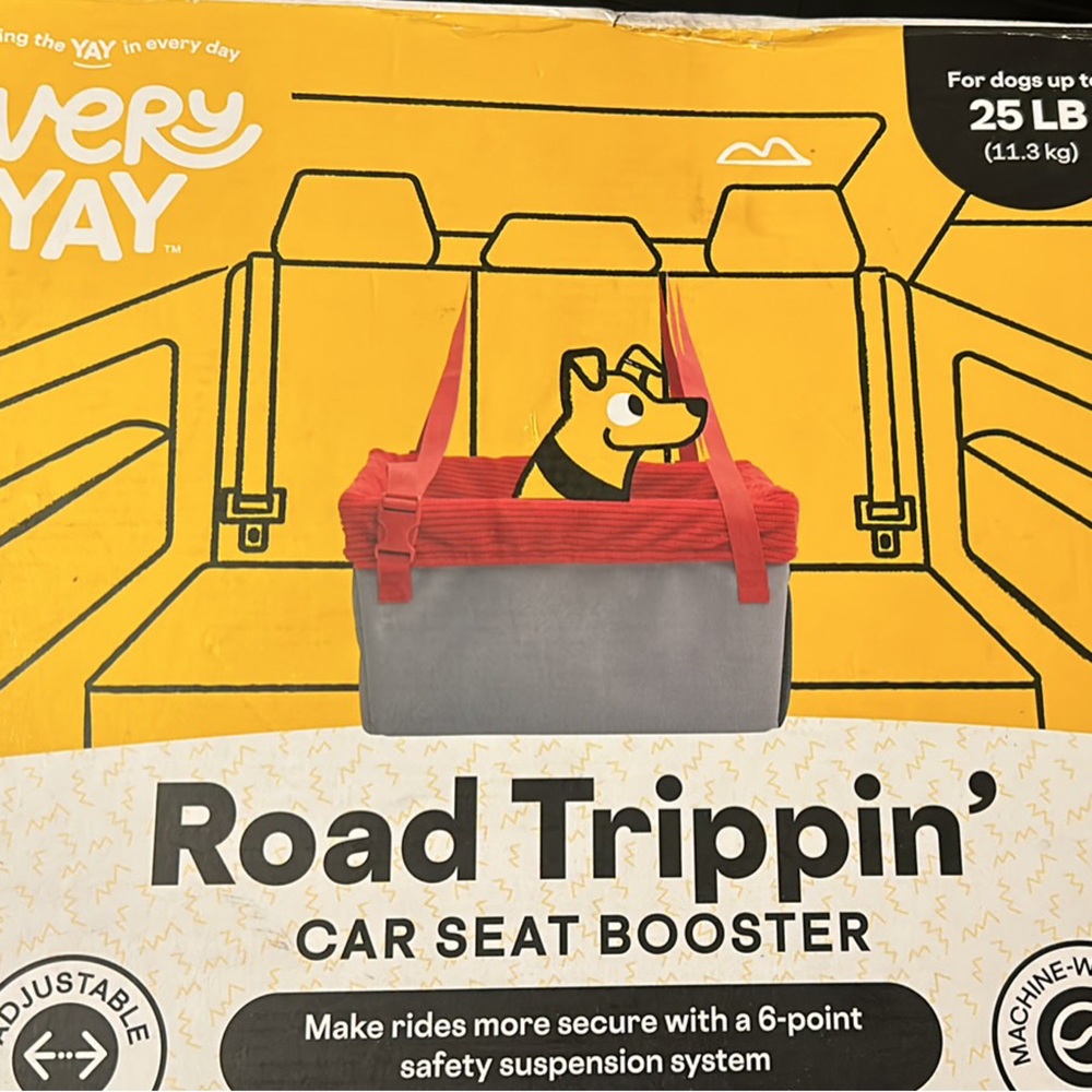 New dog car seat